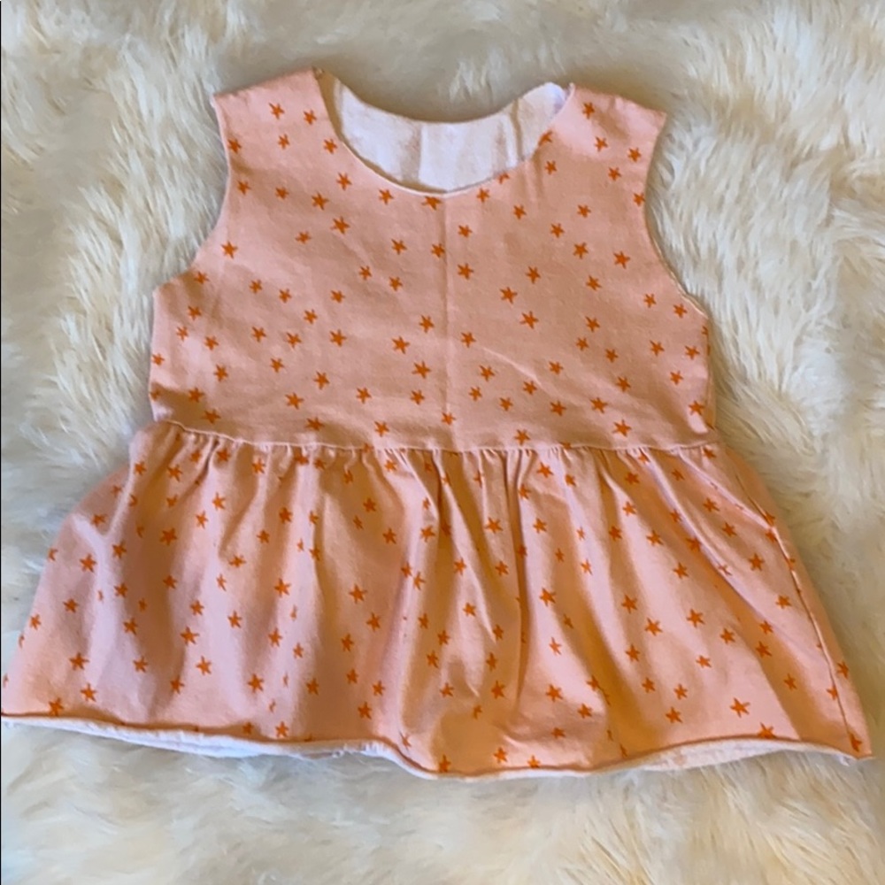 EUC 2T June Park Pink & Orange Star Tank! ⭐️
